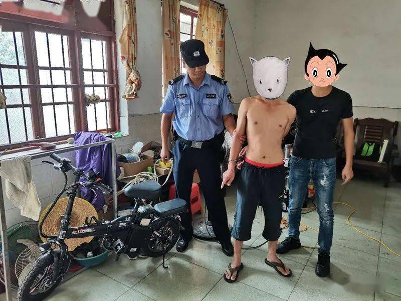 连州一群众报案不到1小时民警就把犯罪嫌疑人捉获