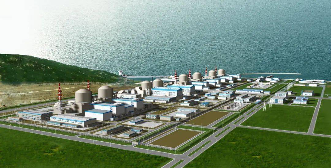厂址规划建设8台百万千瓦级压水堆核电机组