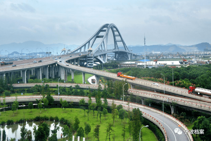 美侖美奐三官堂大橋通車在即記憶30年來跨越甬江的九座大橋