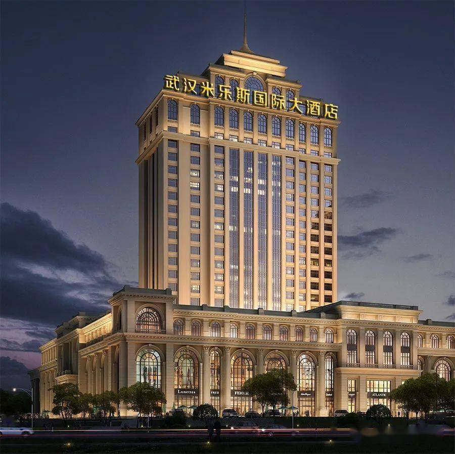 阳逻首家超白金五星级酒店冲刺开业!