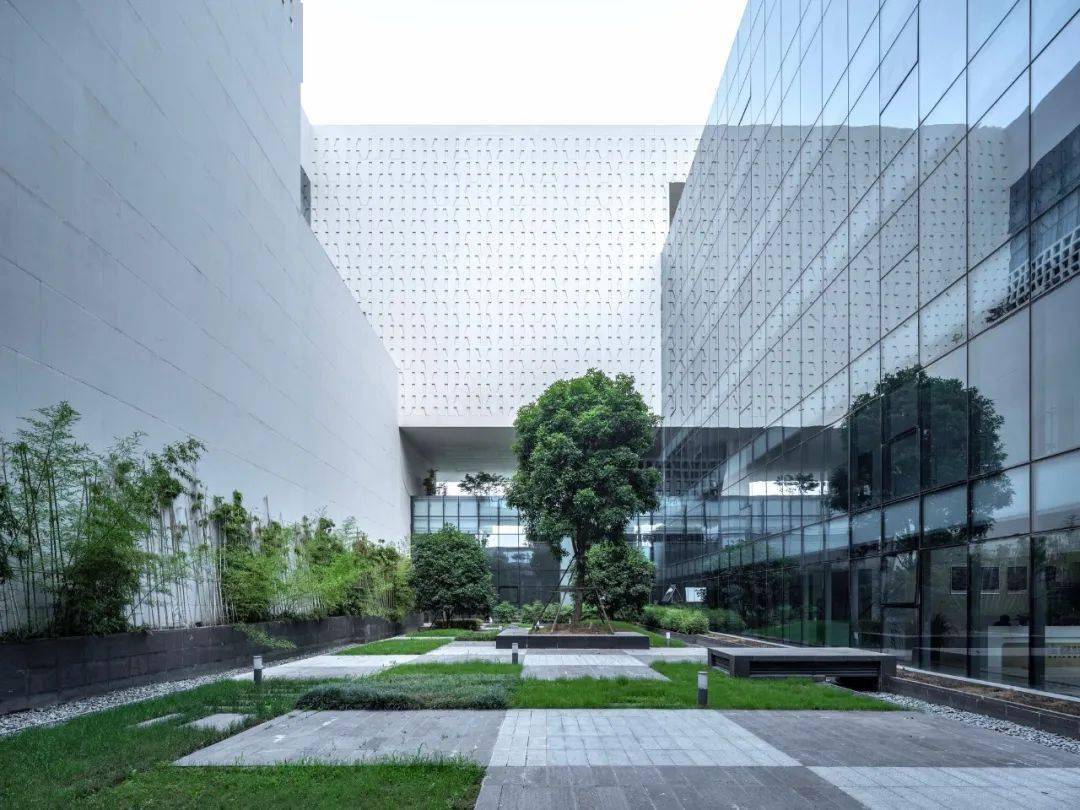 庭院空间-(田方方)宿州城市规划展示馆在对公众开放的基础上,不仅作为