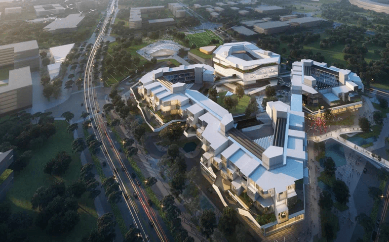 高大上党湾未来交通小镇效果图曝光未来建成这样