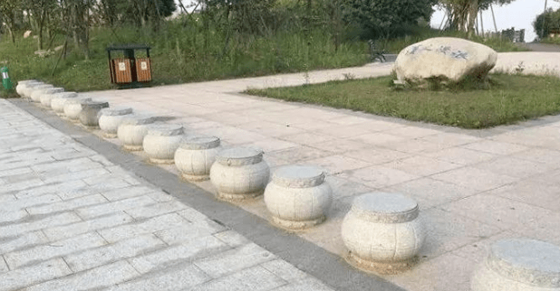 天然花岗岩挡车石