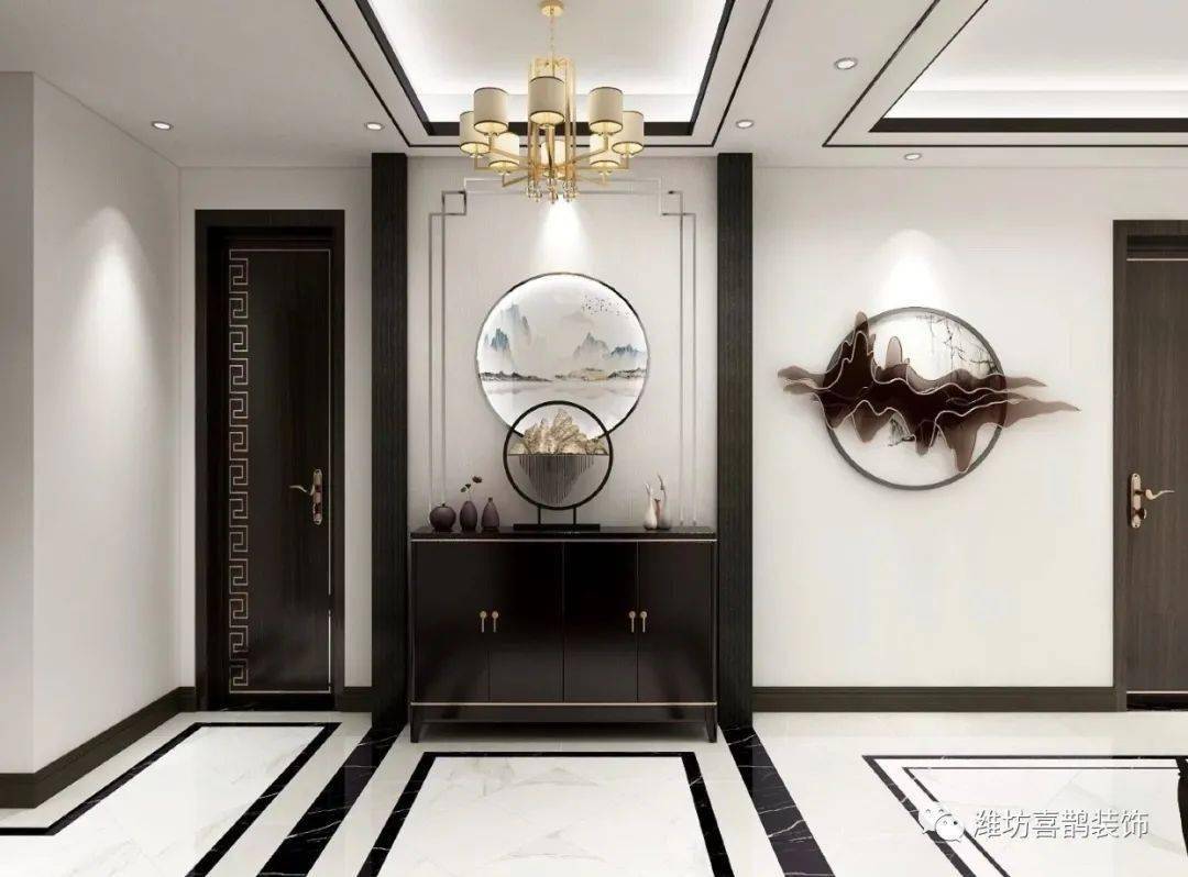 设计| 黑白灰,新中式完美的诠释!