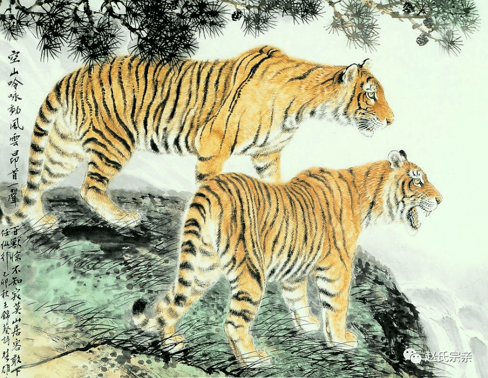 虎在我国传统文化中祥兽之一,是百兽之王,龙虎齐名龙在前虎在后,都是