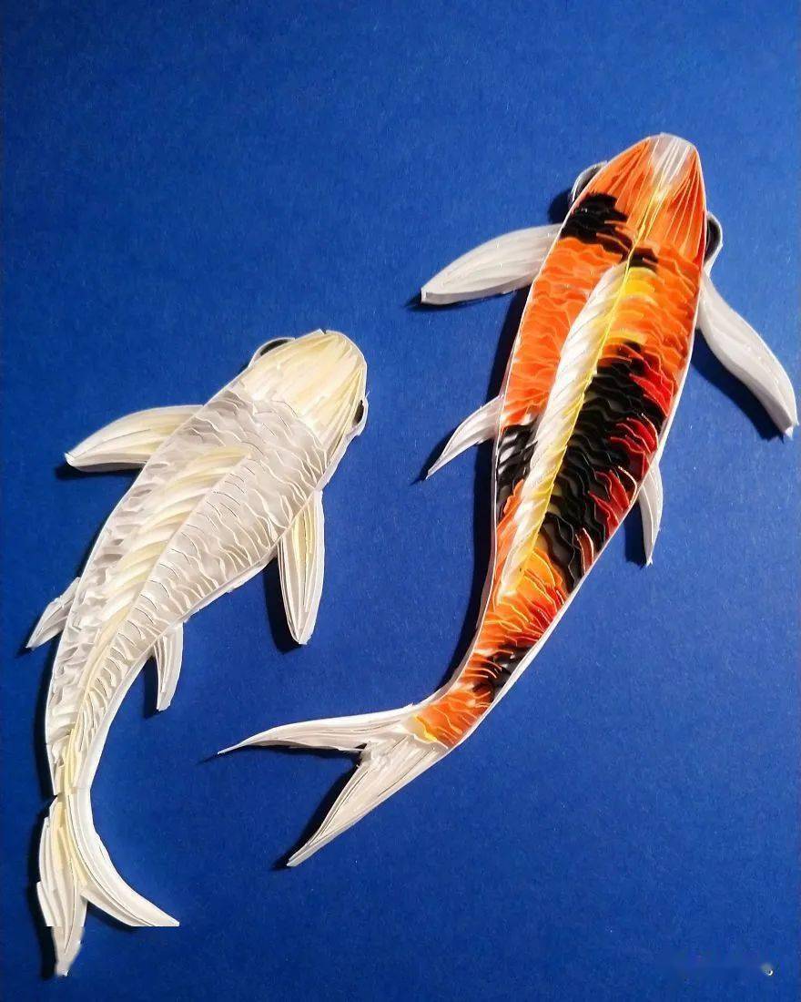 让人惊艳的用衍生纸画作