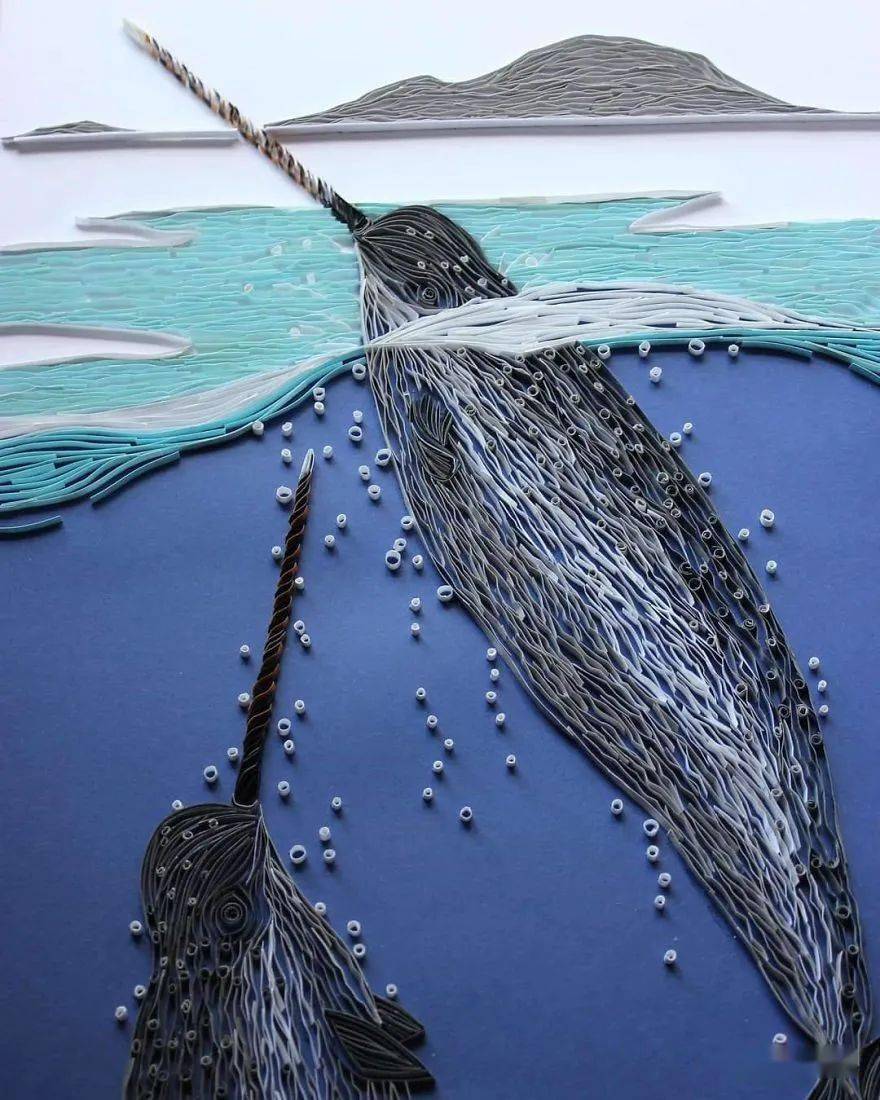 让人惊艳的用衍生纸画作