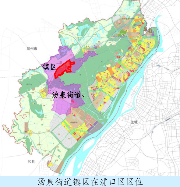 浦口汤泉泉东规划图片