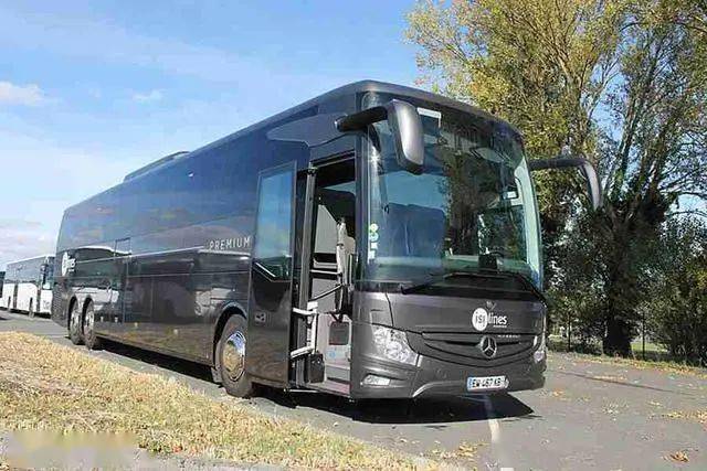 奔驰自家的旗舰大巴,第三代tourismo客车到底有多豪华?_手机搜狐网