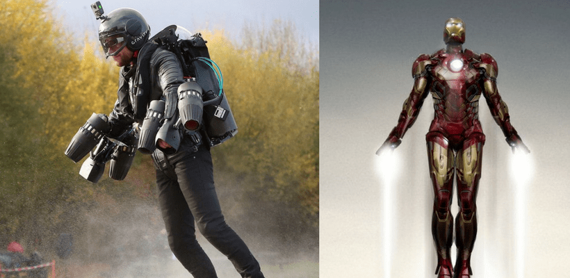 比如这件钢铁侠飞行套装——也得外形上来点创意.