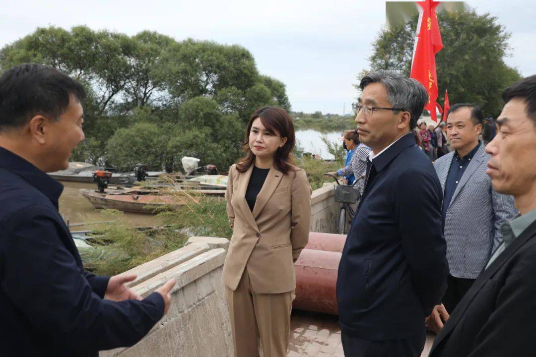 检查佳木斯市副市长王大勇到我市检查指导防汛工作