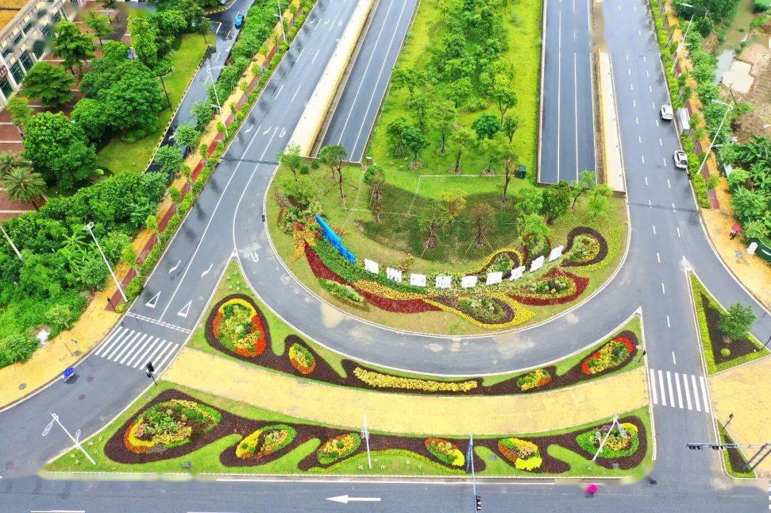 新城经营板块用花境扮靓城市!