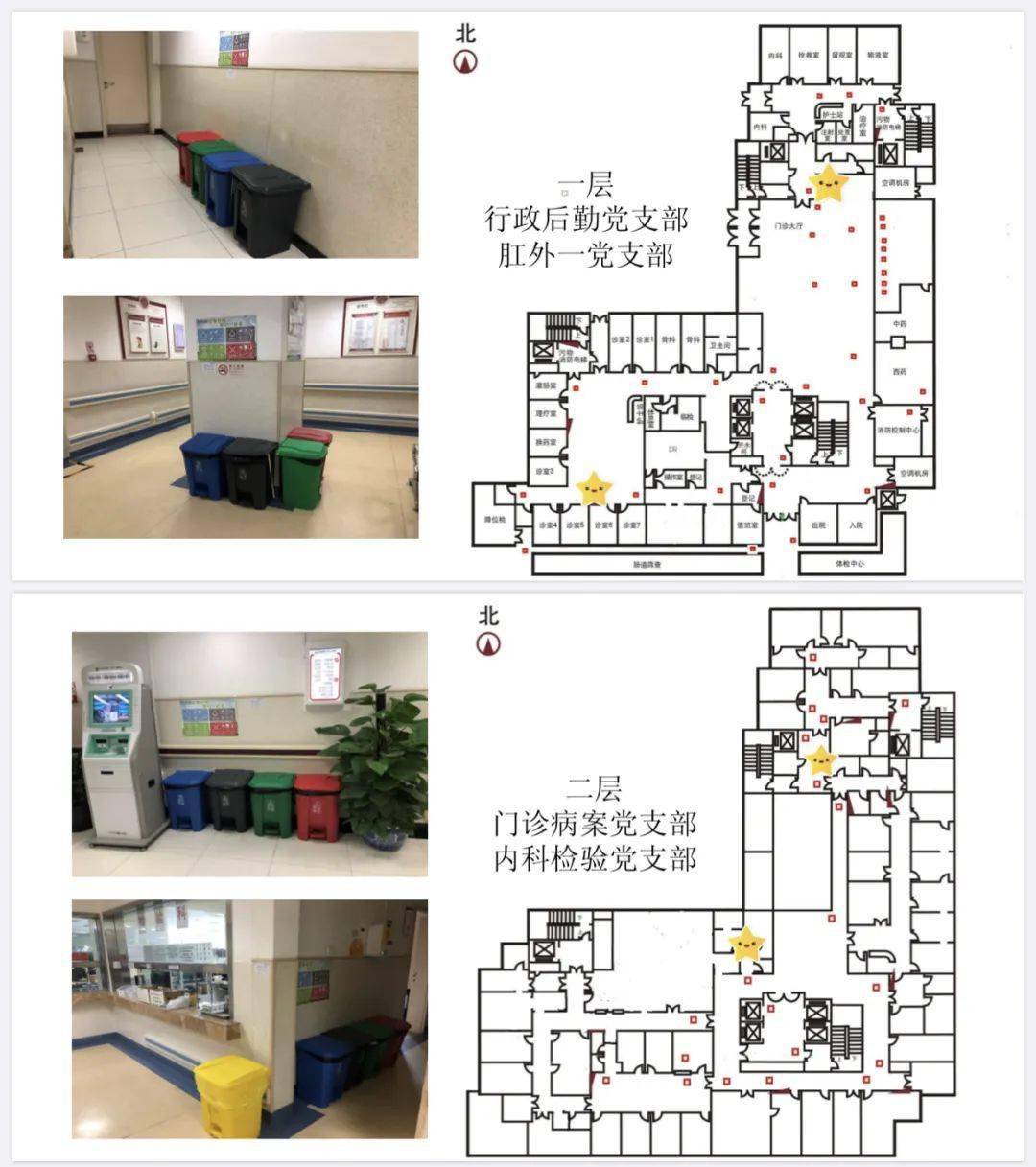 二龙路医院党委开展垃圾分类党员桶前值守专项活动