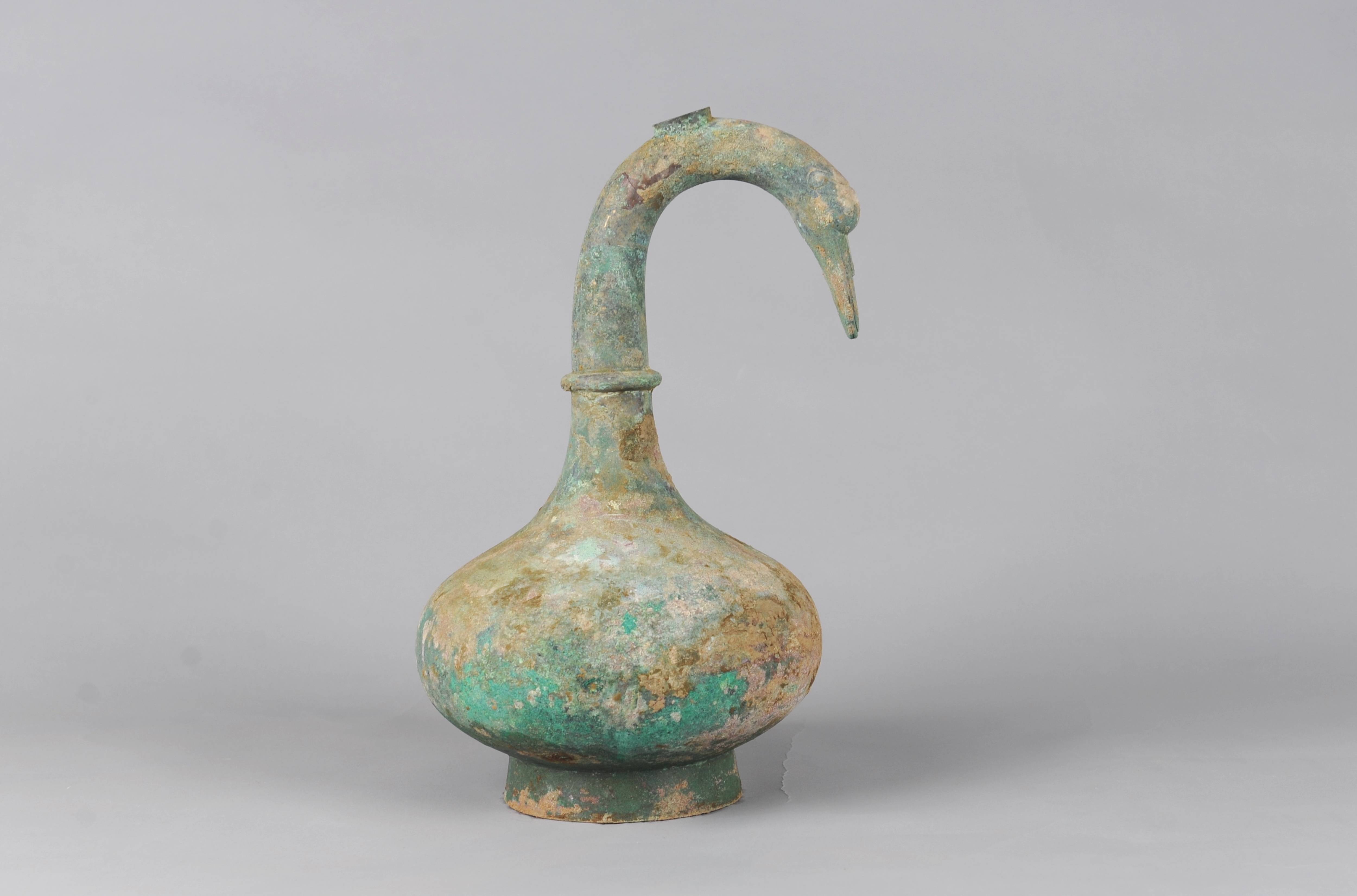 古代的水壶汉代图片