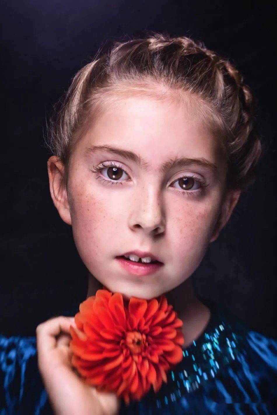 佳作欣赏|天使般的可爱面容 古典风的儿童人像