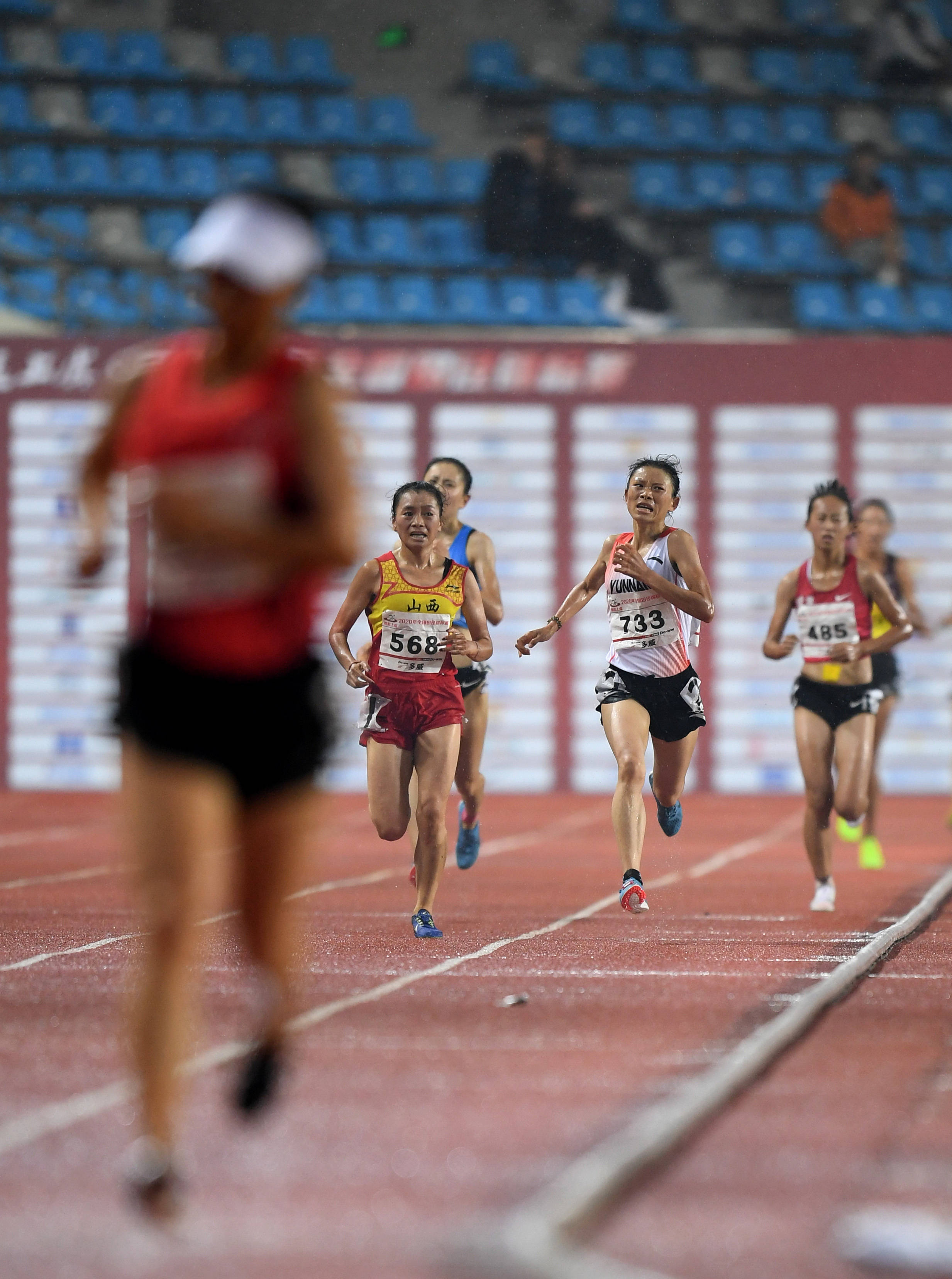 田径全国锦标赛女子10000米决赛赛况