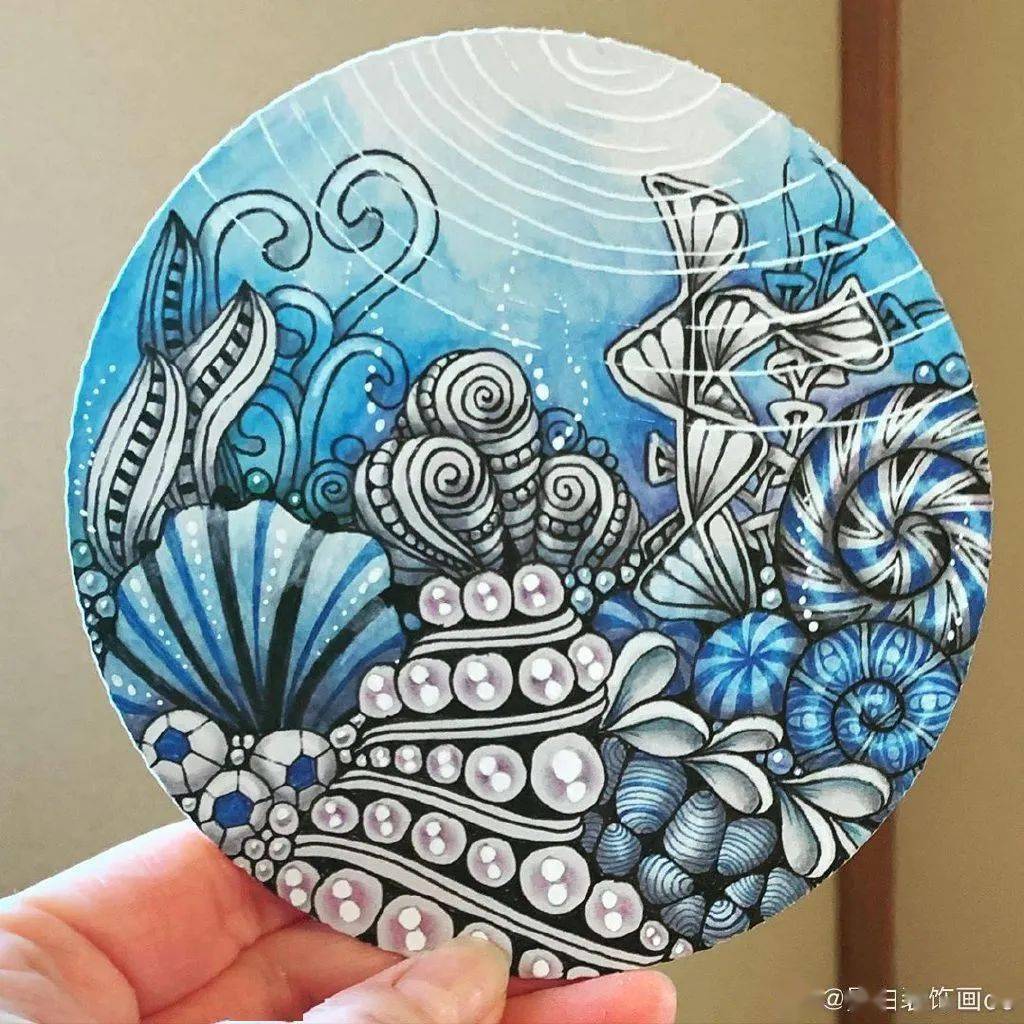 线描创意的100种技法用普通的笔画出超精美的画作美醉了