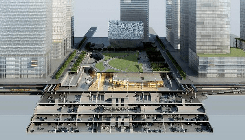 立体城市北京商务中心区cbd地下步行系统规划实施评估与关键性问题