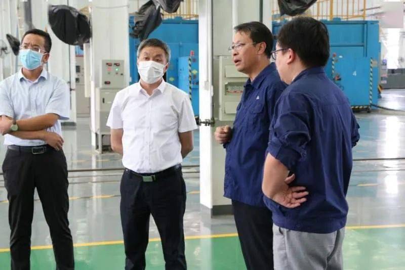 郭勇在江北公司调研航天三江本部相关部门联合成立专班,蹲点现场指导