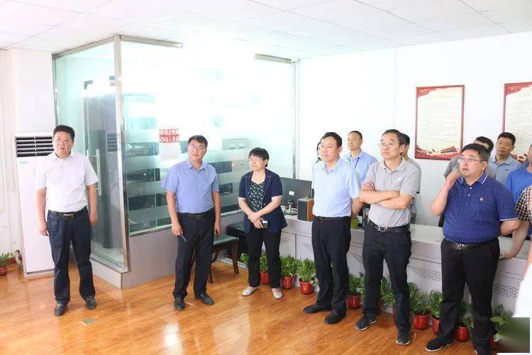 南阳市内乡县考察团到郏县考察交流