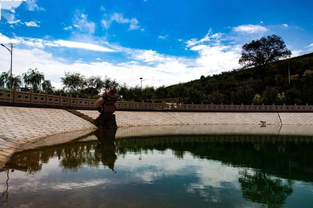 美丽的会宁丁沟田园综合体