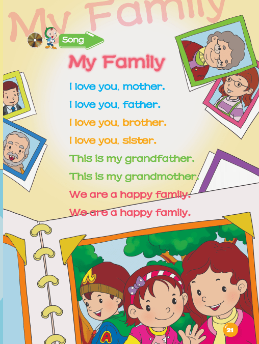 英语启蒙family说一说