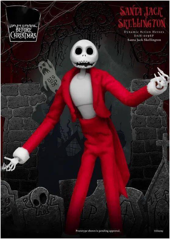 新品预定beastkingdom野兽国dah019sp8寸圣诞夜惊魂南瓜王子杰克