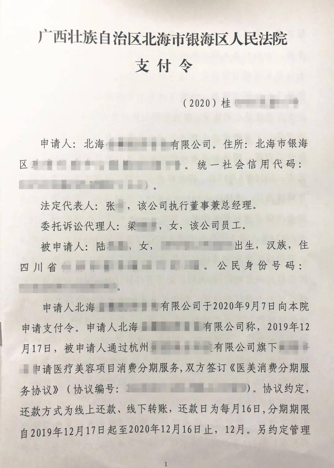 支付令了解一下