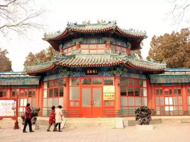 北京中山公园唐花坞(盝顶)