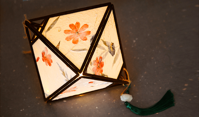 中秋节diy古风宫廷花灯品传统节日韵味