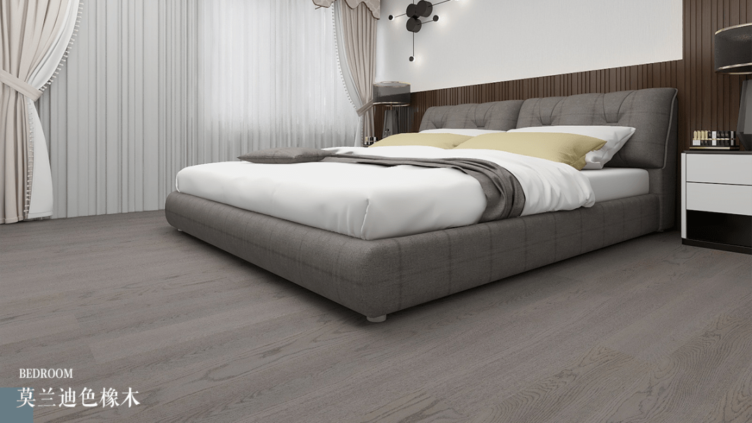 莫兰迪色才是打开三层实木地板的正确方式