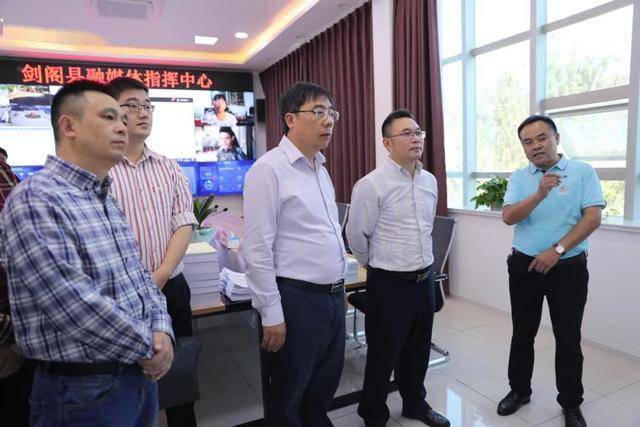 省级交叉验收组检查验收我县融媒体中心建设工作_剑阁县