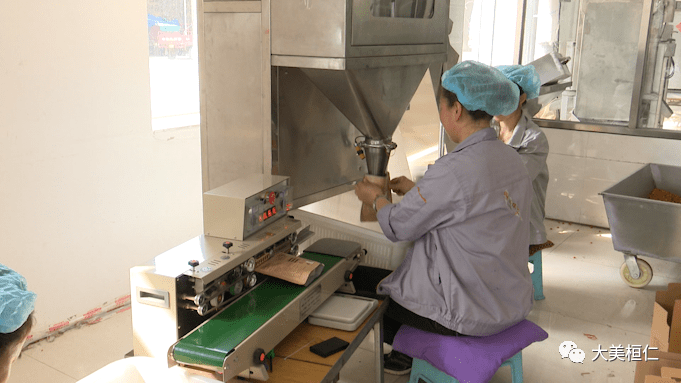 经过几年的发展,森园食品公司通过先进的机械化加工设备加工松子,既