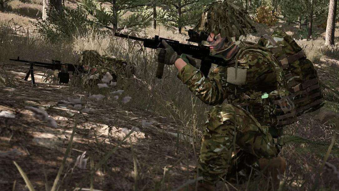 战术小队一共有四款狙击步枪(svd/svdm m110 l129a1 ),并且有着三种不