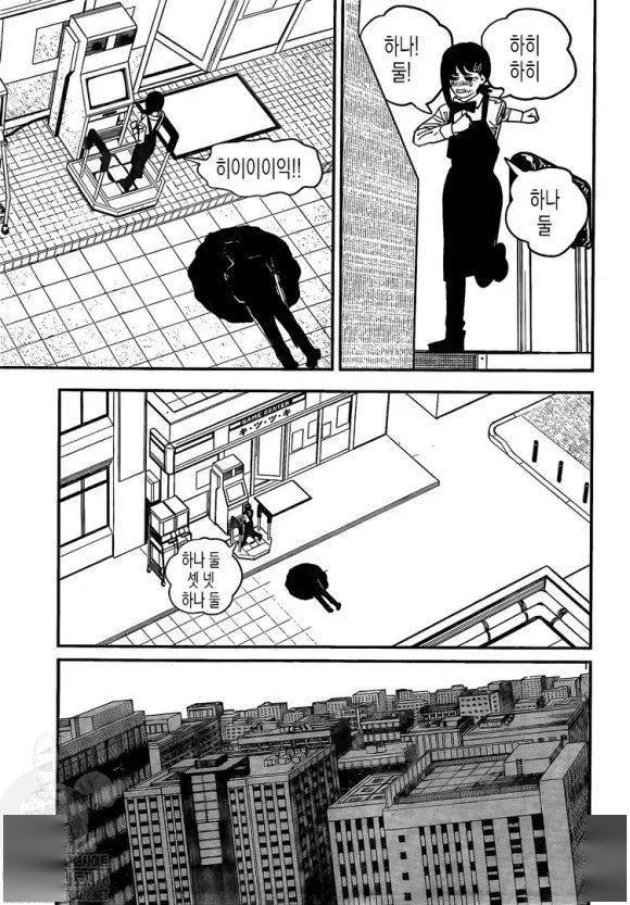 电锯人漫画86话韩文先行版谁能干掉电锯人就能和马骑马约会