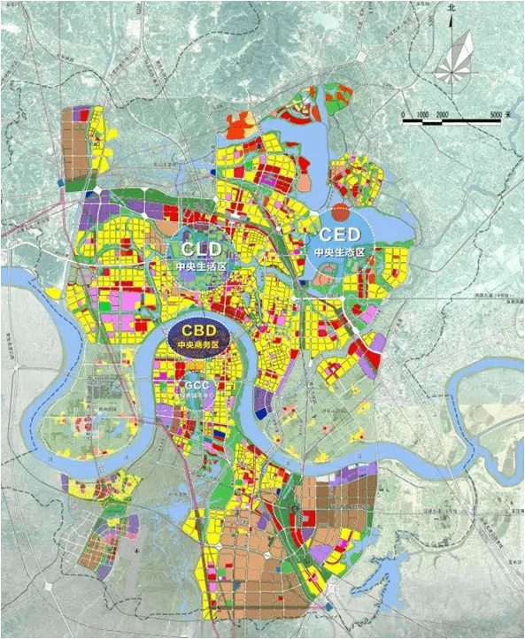 常德生态智慧城规划图图片
