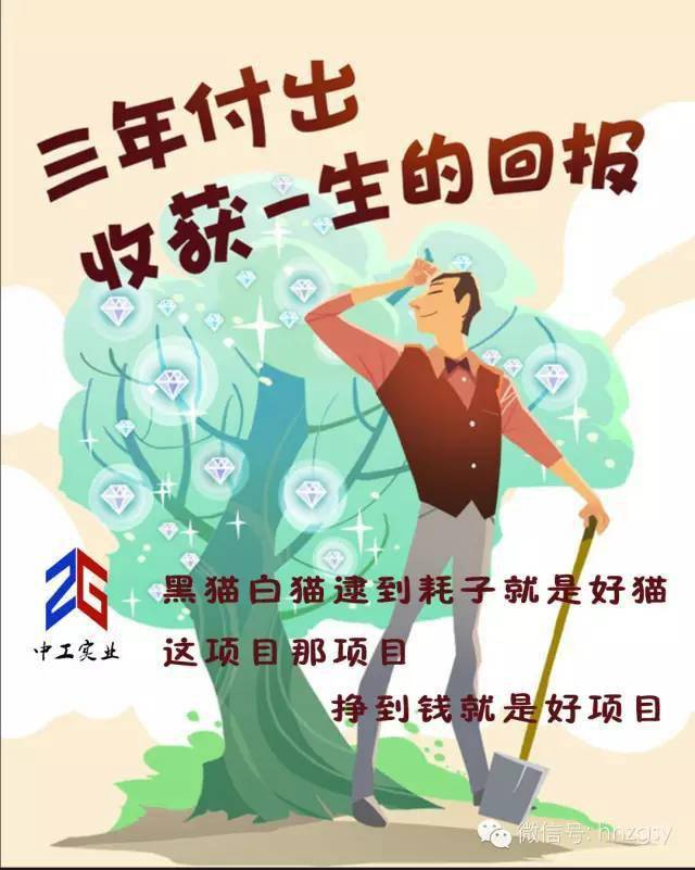 三年付出,收获一生回报