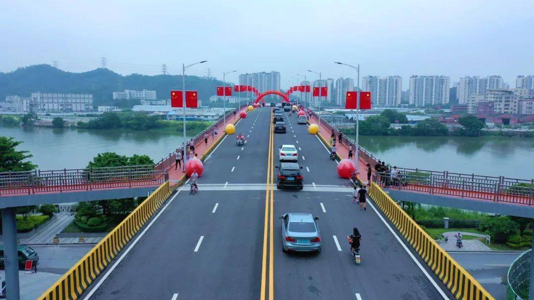 南海交通大会战头炮打响今日水口水道大桥正式通车