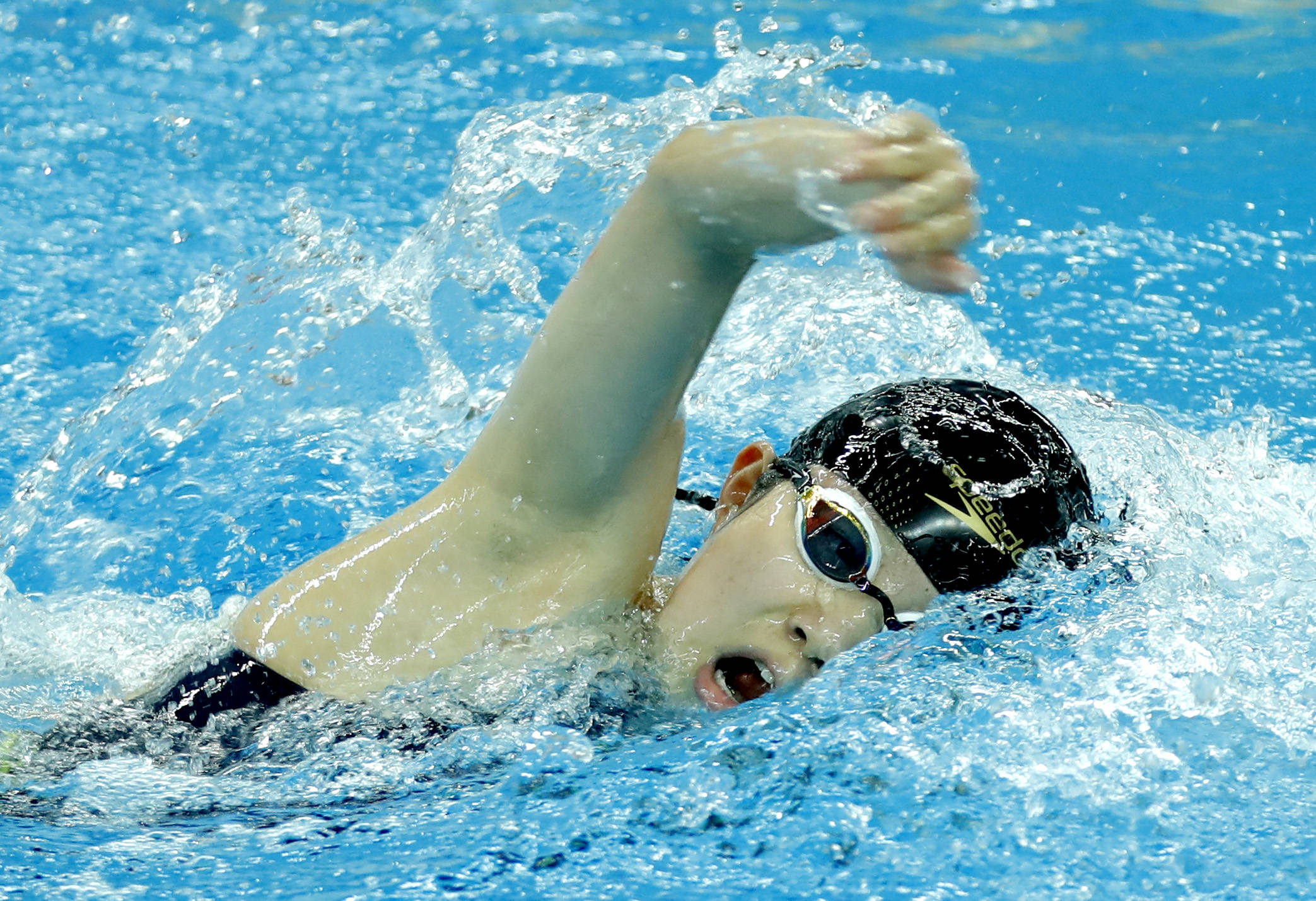 游泳——全国冠军赛:女子14岁以下400米个人混合泳决赛赛况