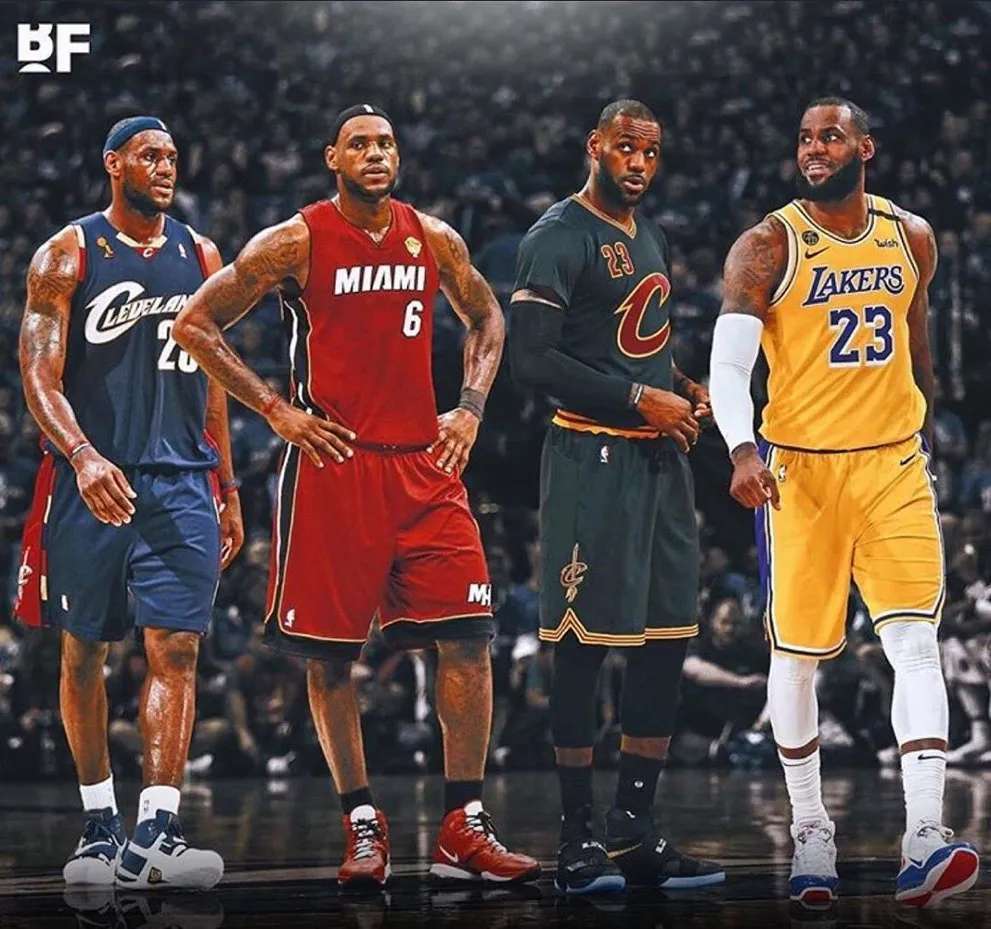 令人尊敬  回顾詹姆斯职业生涯的4个时期