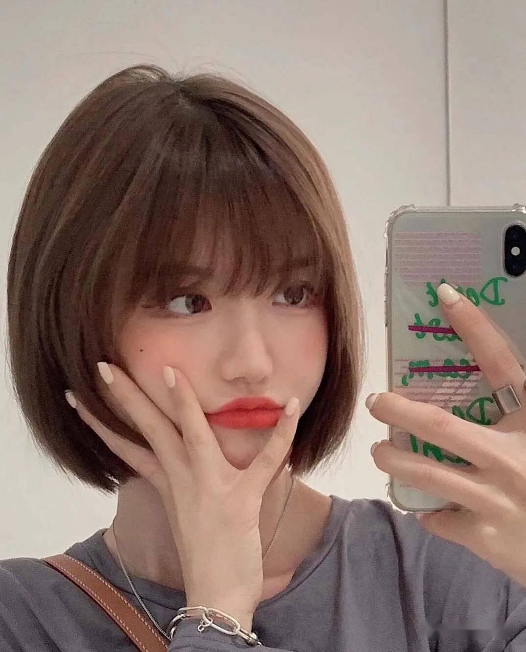 层次初恋少女短发