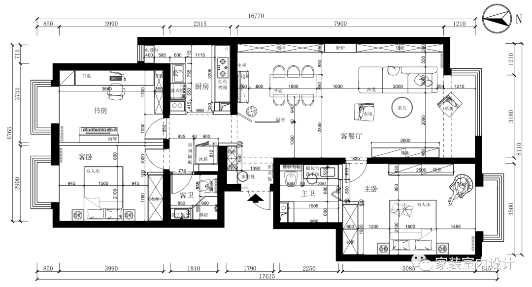 寓艺术于空间这个110㎡的家就是为了取悦自己随心随意