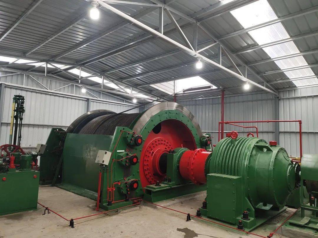 【基层动态】大海则项目部完成主井井筒装备大临设施安装