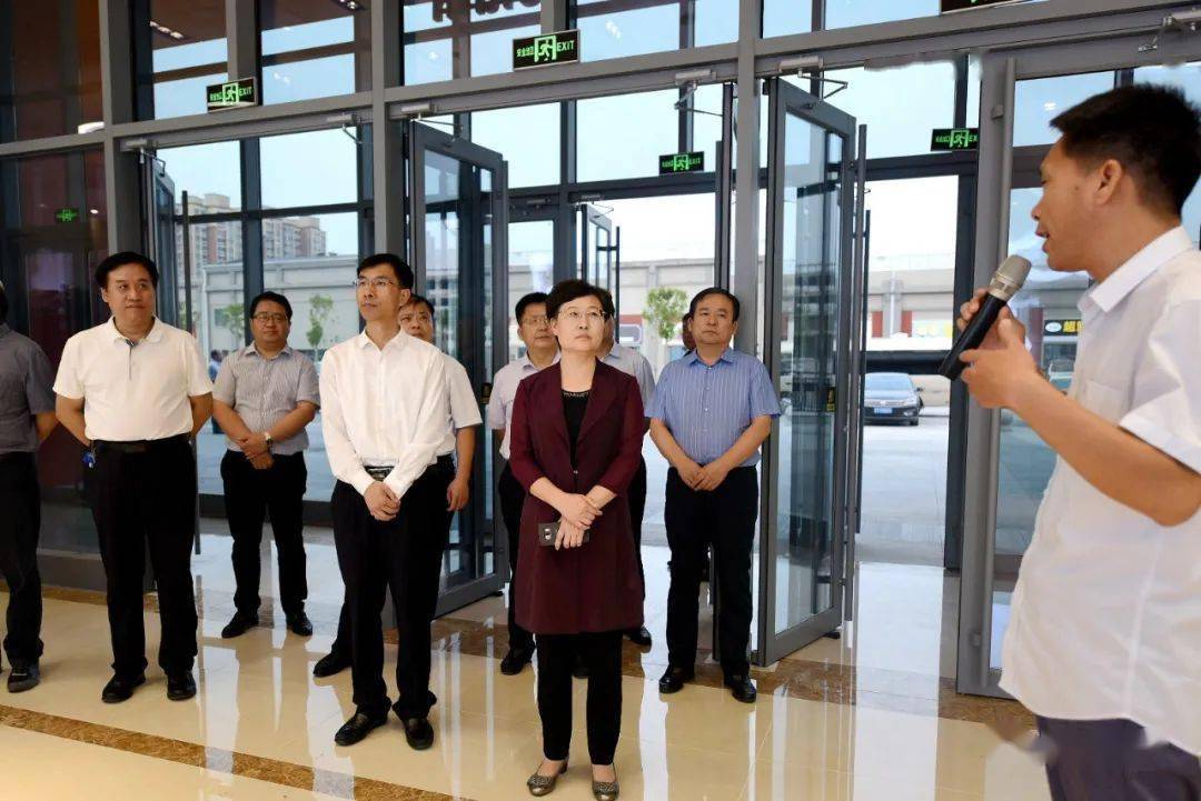 一线传真县委书记申文霞带队到景县参观考察