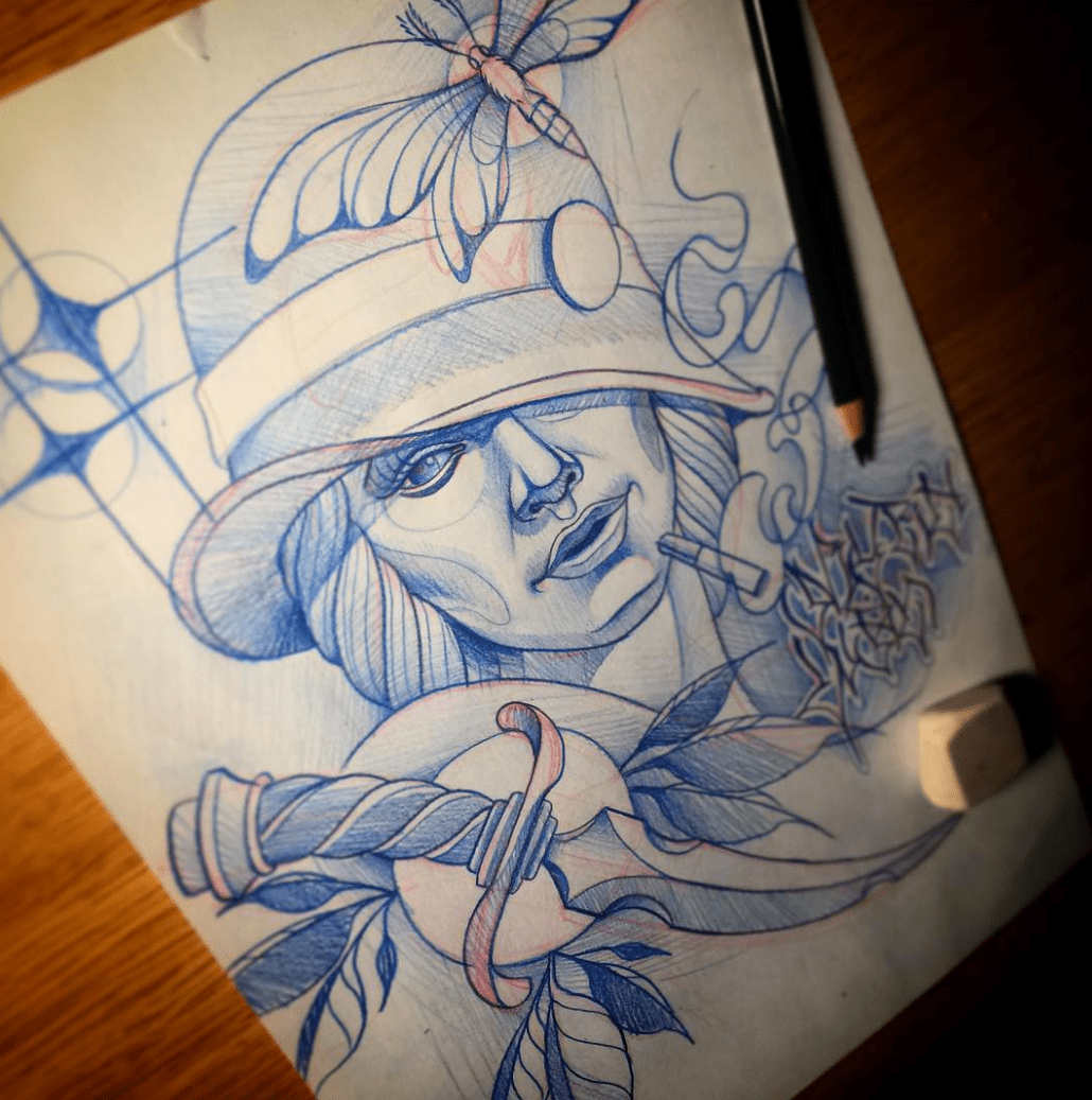 潮人不二选择newschool手稿大赏