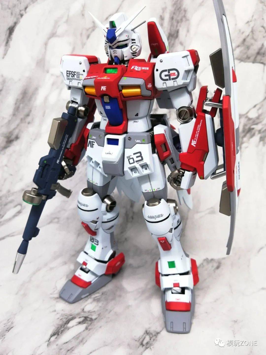喷涂代工范例万代mgrx78gp03s雄蕊
