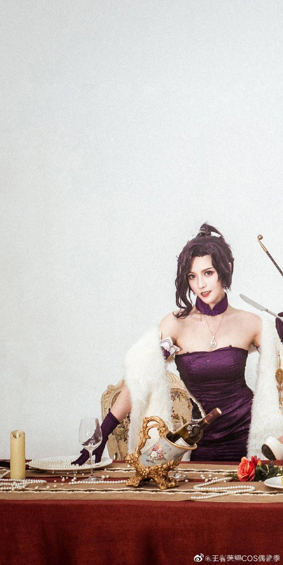 王者荣耀cos峡谷美女晚宴你最想让谁做舞伴