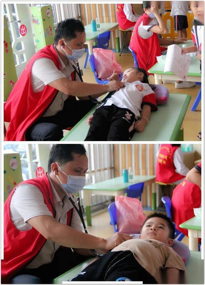 呵护健康 快乐成长--振华幼儿园体检活动