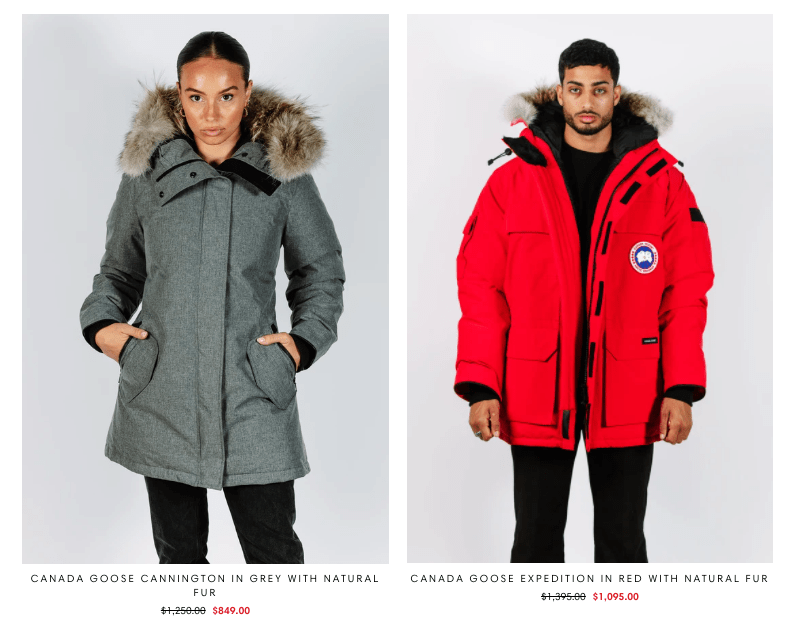 疫情下这些大牌也撑不住了3折甩卖开抢加拿大鹅网红大衣疯狂降价