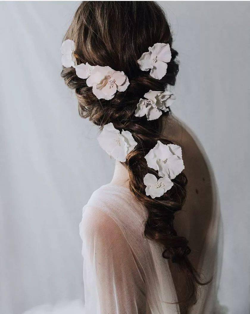 50款爆美「新娘盘发」,仙女本仙也不过如此吧?